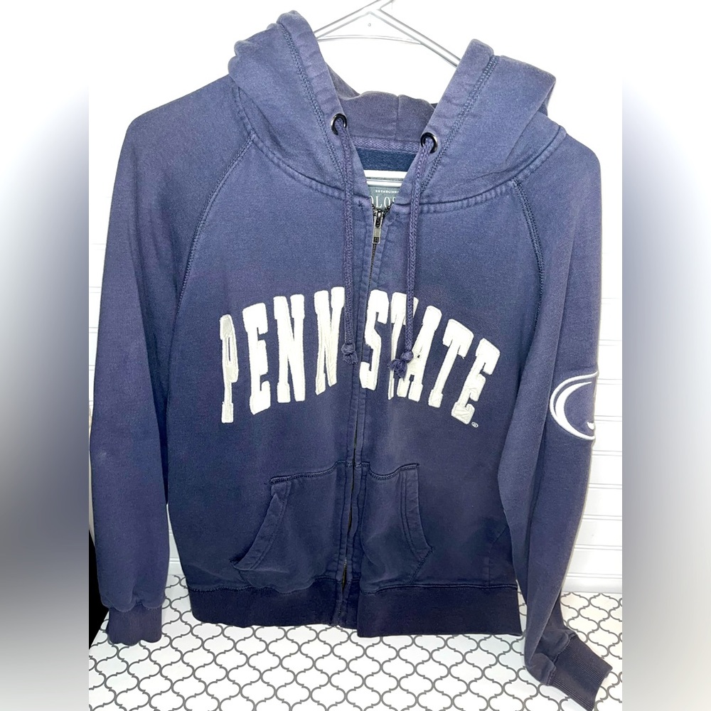 Bundle🌟PSU Zip Up Fleece Jacket and Zip Up Hooded Sweatshirt Size Medium!